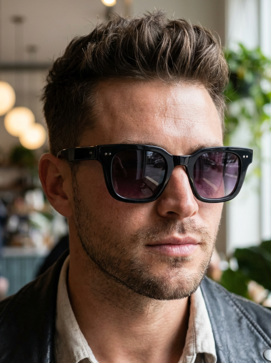 Boléro Verdene — Lunettes de soleil carrées audacieuses