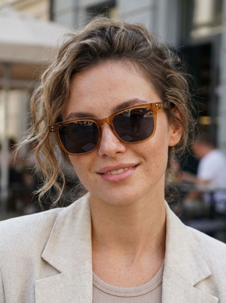 Boléro Vale — Klassische quadratische Sonnenbrille