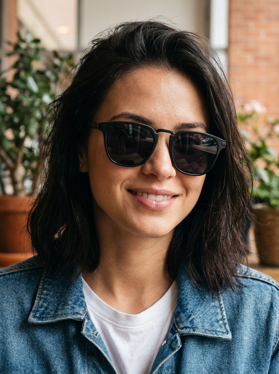 Boléro Maven — Gafas de sol con abertura cuadrada