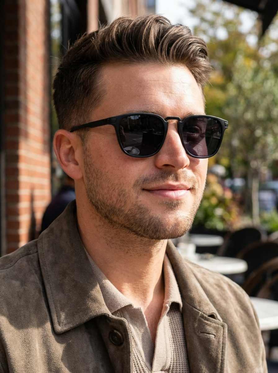 Boléro Maven — Gafas de sol con abertura cuadrada