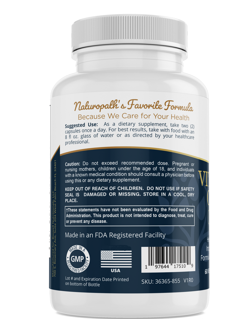 Vitamin B-12 Complex with Choline & Inositol — Energy, Focus & Daily Wellness