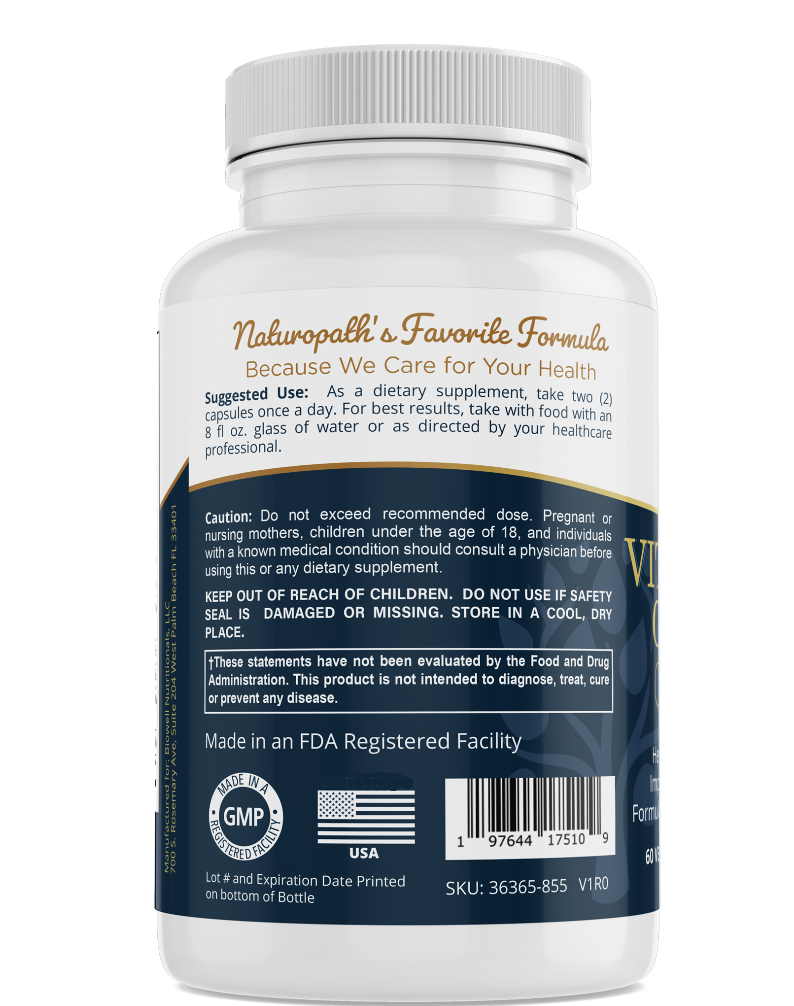 Vitamin B-12 Complex with Choline & Inositol — Energy, Focus & Daily Wellness