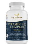Vitamin B-12 Complex with Choline & Inositol — Energy, Focus & Daily Wellness