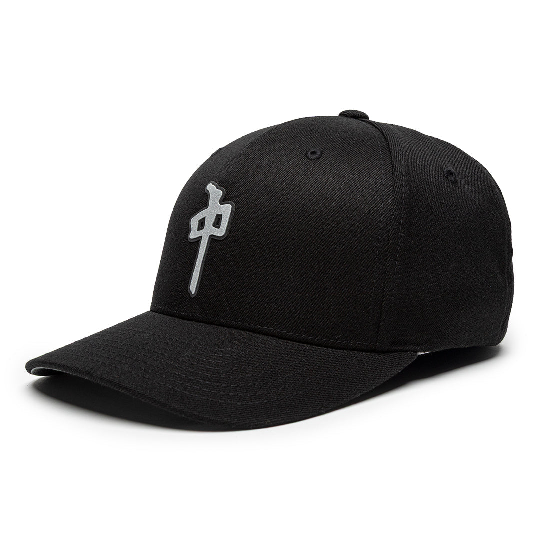 Gorra Flexfit Red Dragon 'Reflective 3M Chung' - Negra