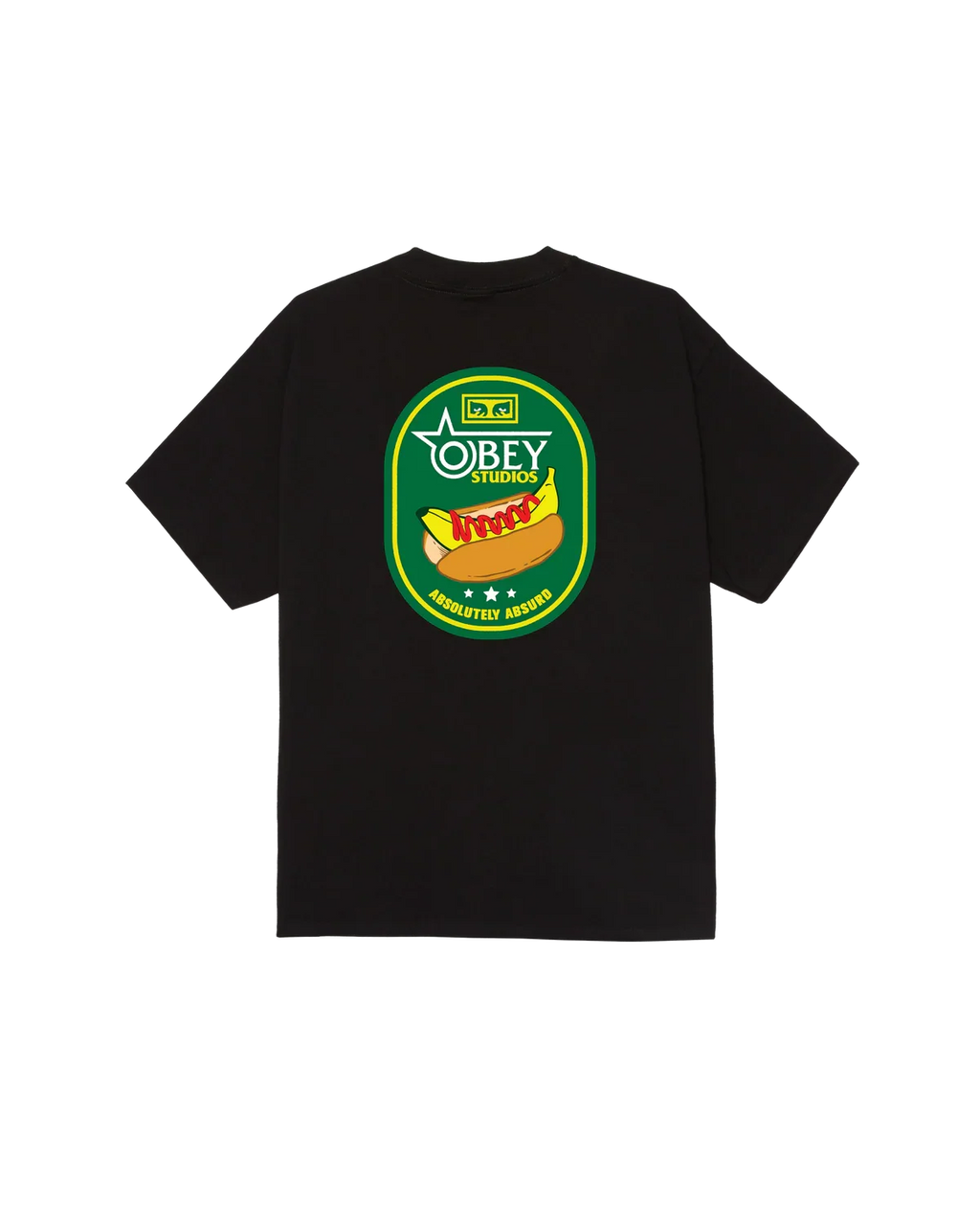 Camiseta 'Absolutely Absurd' de Obey - Negro