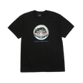 Camiseta HUF 'Equipe Mondiale' - Negra