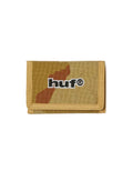 Billetera HUF '89 Logo' - Camuflaje marrón