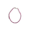 Ruby Bracelet - 2-3mm