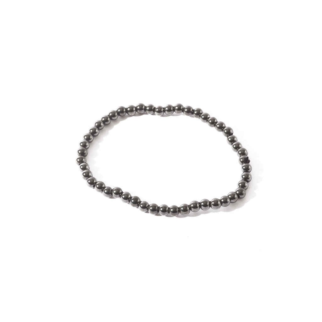 Hematite Bead Bracelet