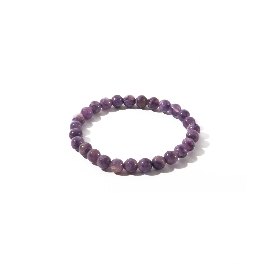 Charoite 7mm Bead Bracelet
