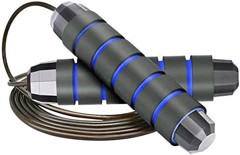 Corde à sauter réglable HAJEX – Câble en acier gainé de PVC