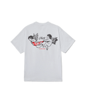 Camiseta Obey 'No Love Lost' - Blanco