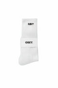 Calcetines 'Bold' de Obey - Blancos