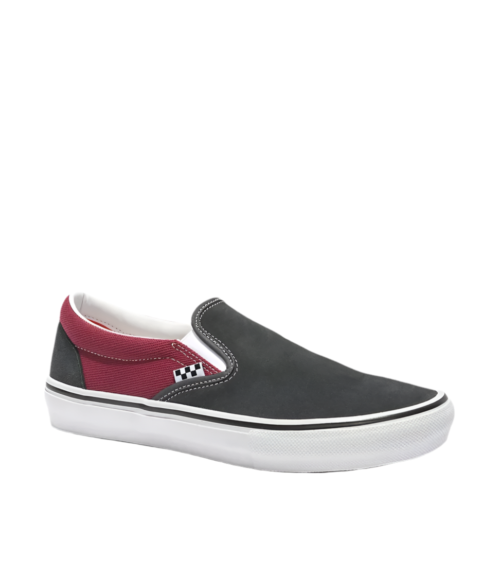 Vans 'Skate Slip-On' Schuhe - Asphalt/Granatapfel