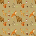 Kleine Minky-Decke „Waldfreund“ 🦊