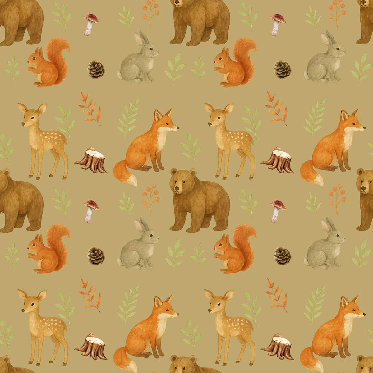特大森の仲間たちミンキーブランケット 🦊