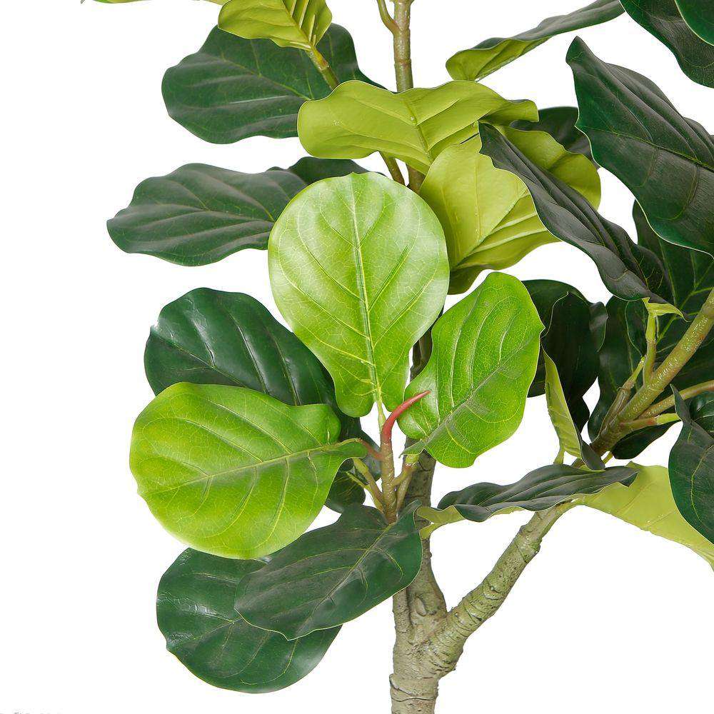 Cora Artificial Fiddle Leaf Potted Plant 5.5'