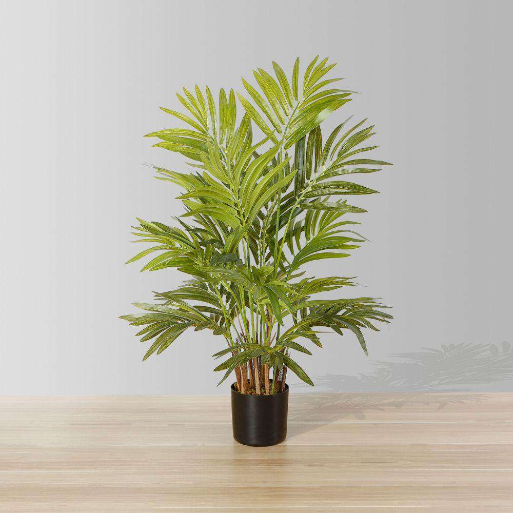 Cruz Artificial Areca Palm Tree Potted Plant 2.6'