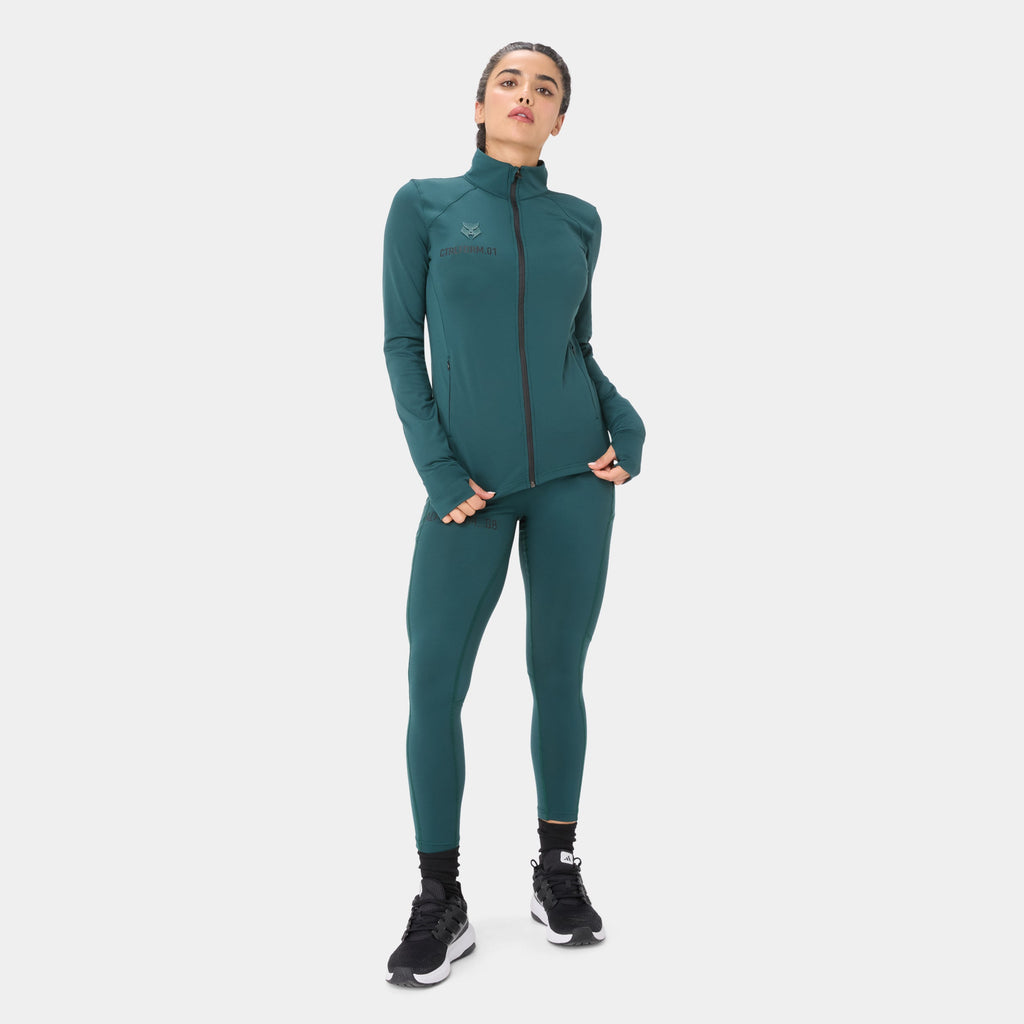 CTRLFORM_01 FULL ZIP TOP — ALPHA FOREST