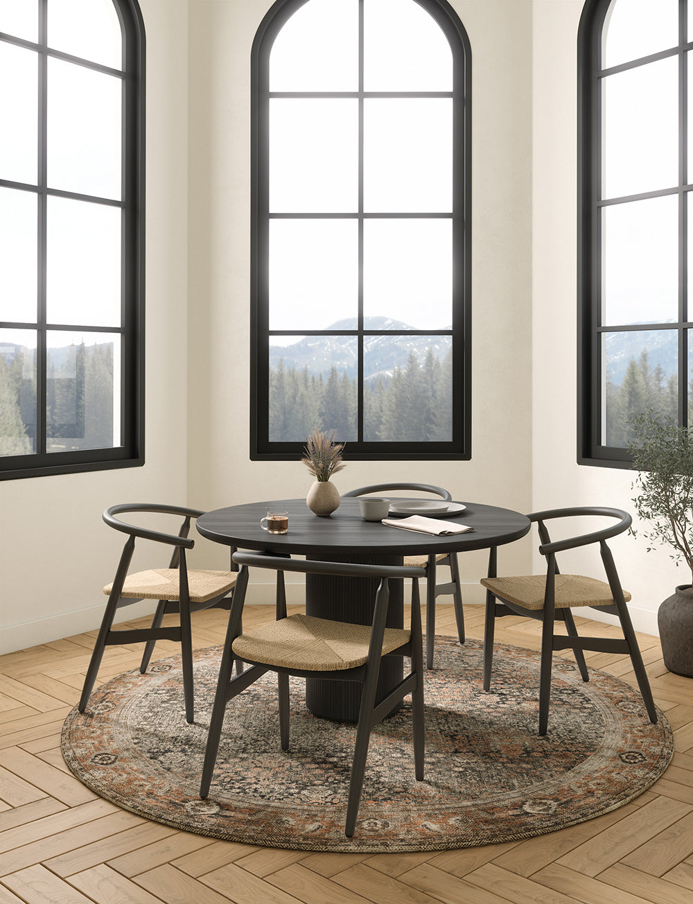 Castanha Brown Rug