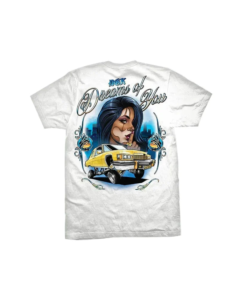 Camiseta DGK 'Sueños' - Blanca