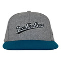 Independent 'Fuck The Rest Team' Snapback Cap - Grey/Navy