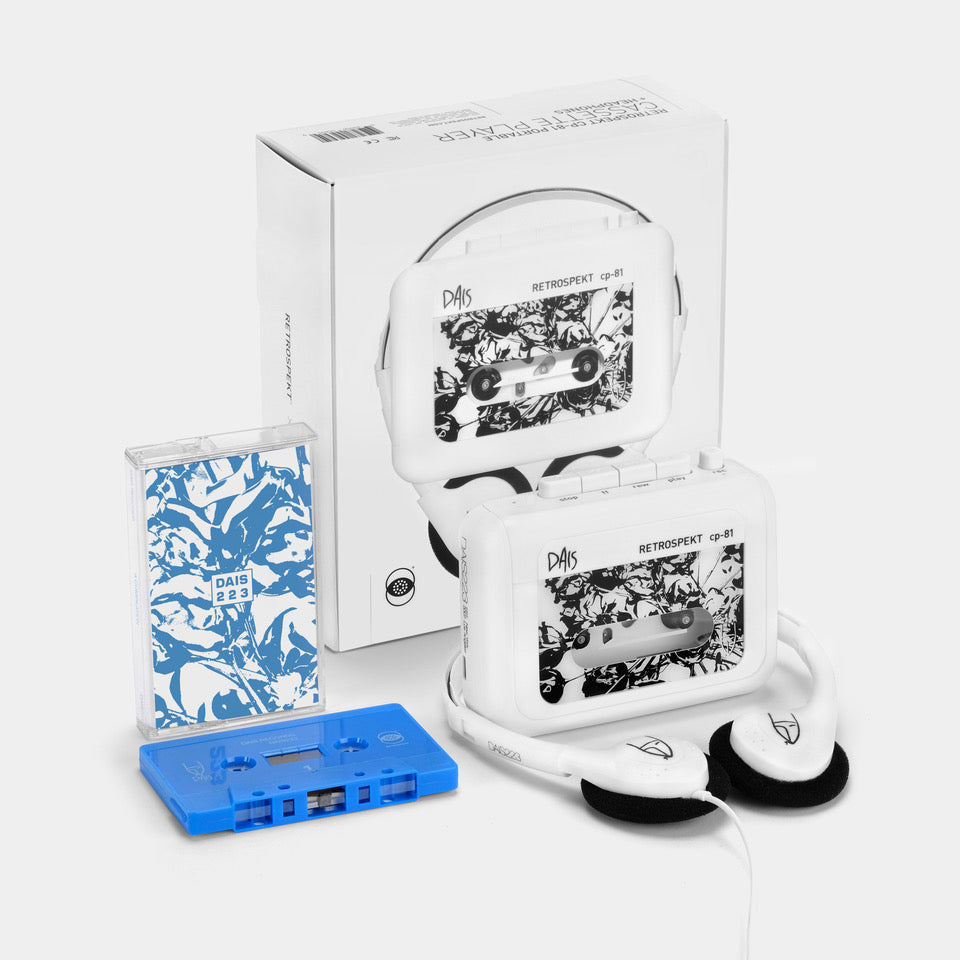 REPRODUCTOR DE CASETES PORTÁTIL DAIS X RETROSPEKT CP-81