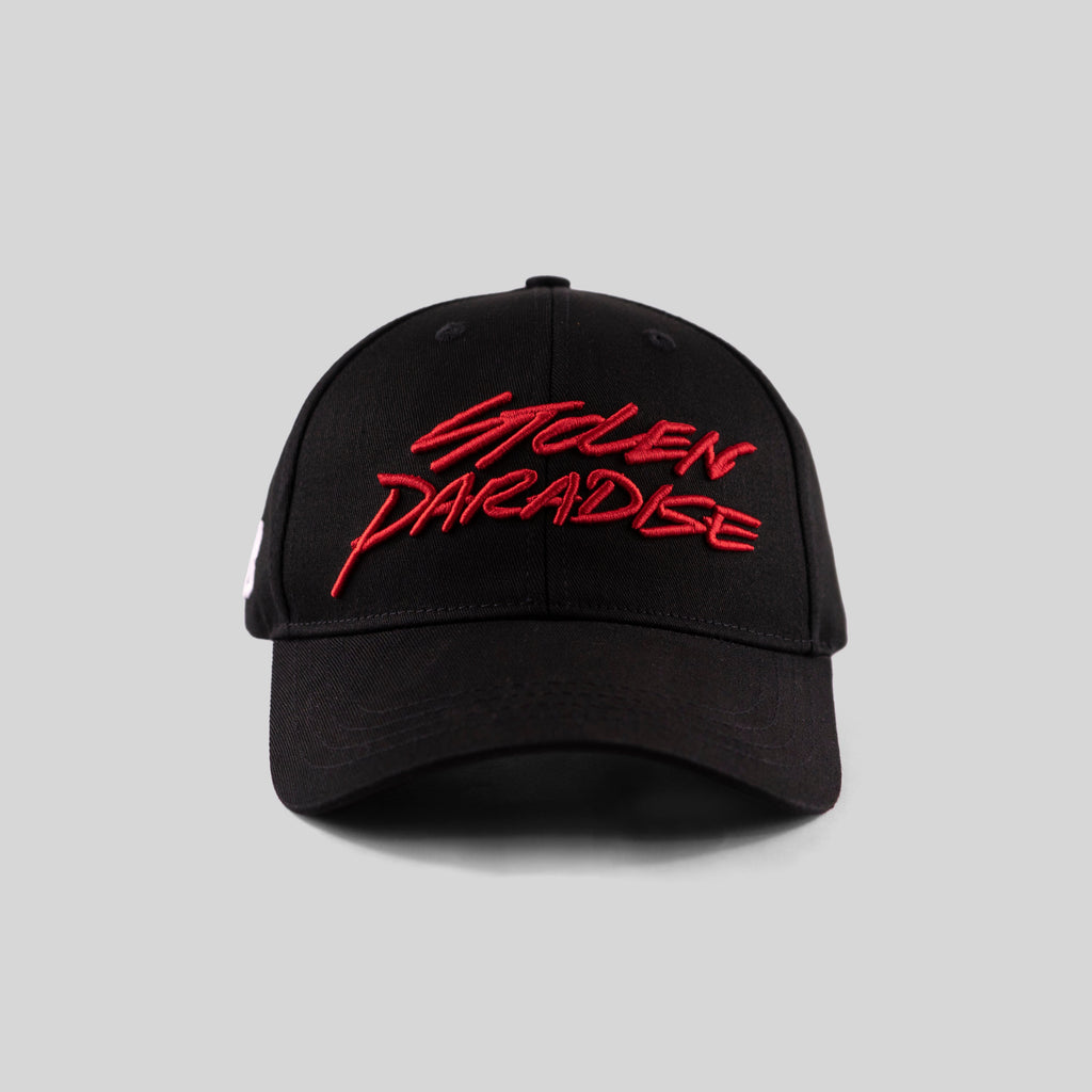 Stolen Paradise Cap - Schwarz/Rot