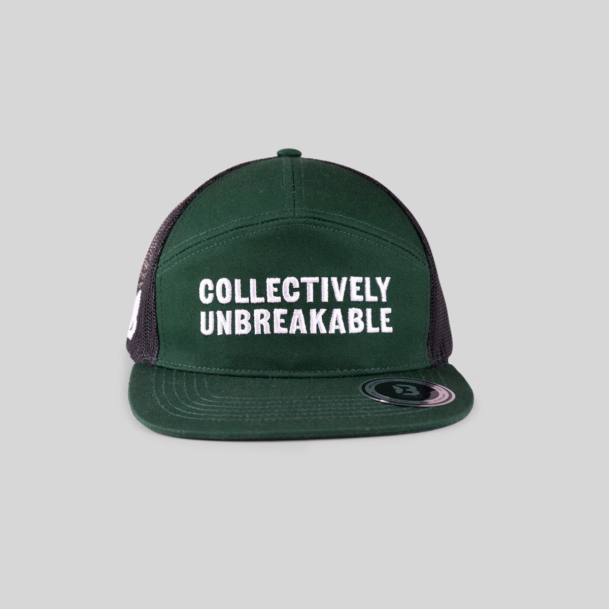 GORRA DE CAMIONERO COLLECTIVELY UNBREAKABLE - VERDE