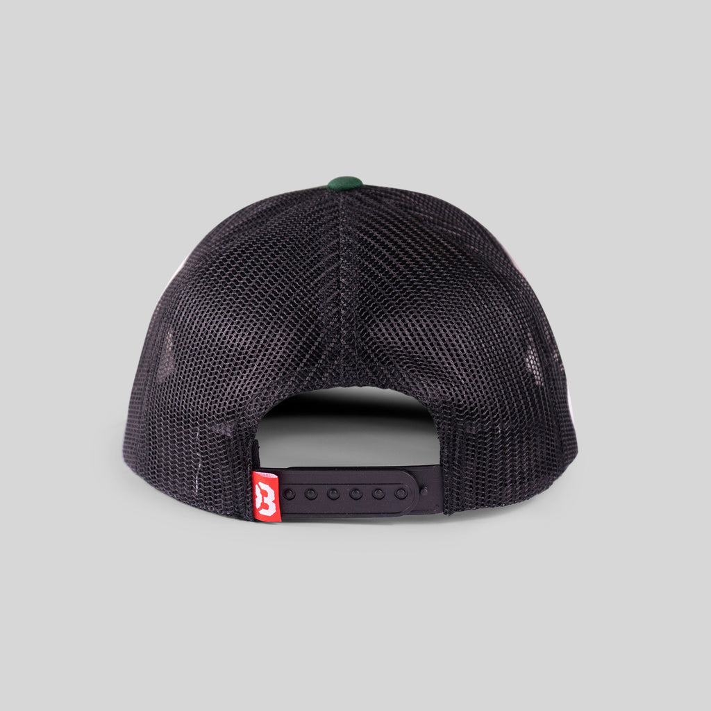 GORRA DE CAMIONERO COLLECTIVELY UNBREAKABLE - VERDE