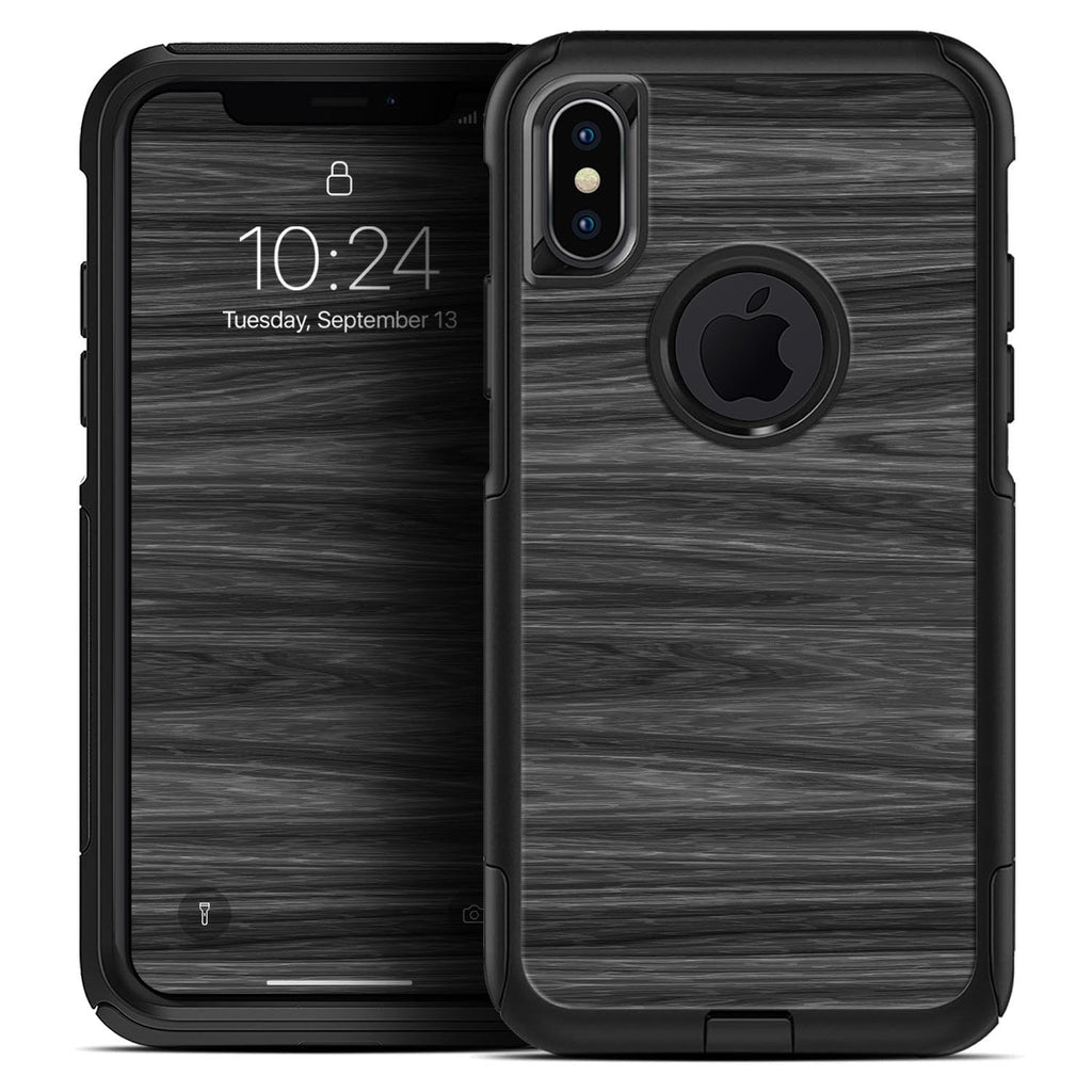 Dark Slate Wood - Skin Kit for the iPhone OtterBox Cases Blue Leto