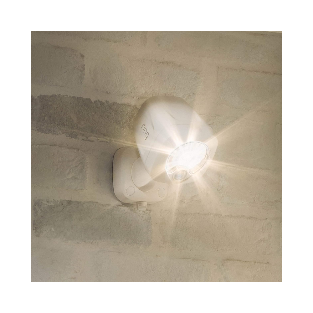 Lampe de sécurité Ring Spotlight pour l'extérieur, détecteur de mouvement intégré (5B11S8-BEN0)