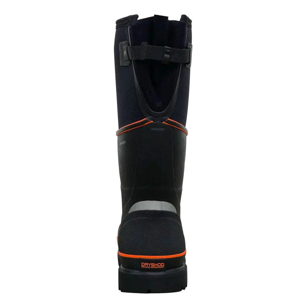 Dryshod Unisex Steel-Toe Max Gusset CSA High Black/Orange