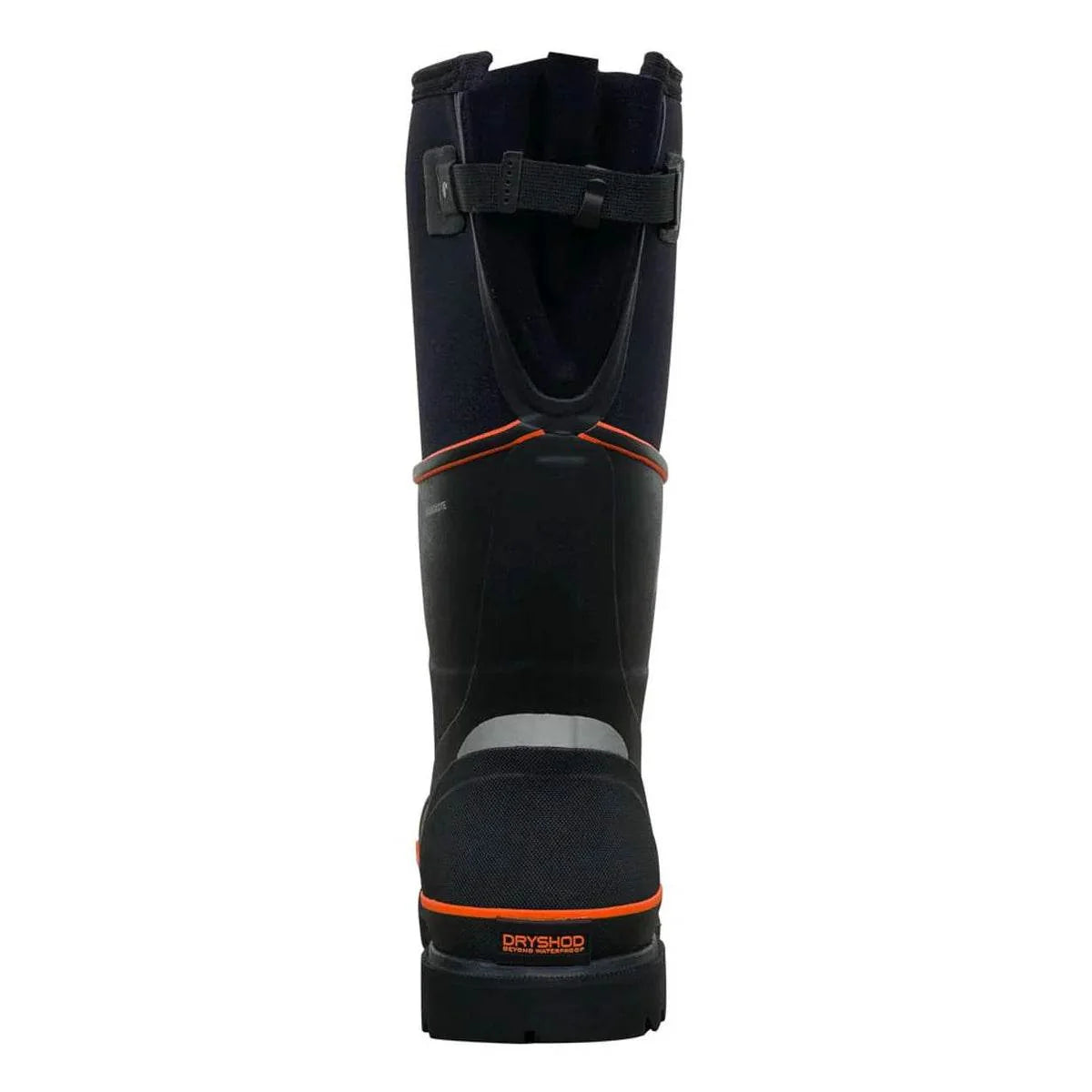 Dryshod Unisex Steel-Toe Max Gusset CSA High Black/Orange