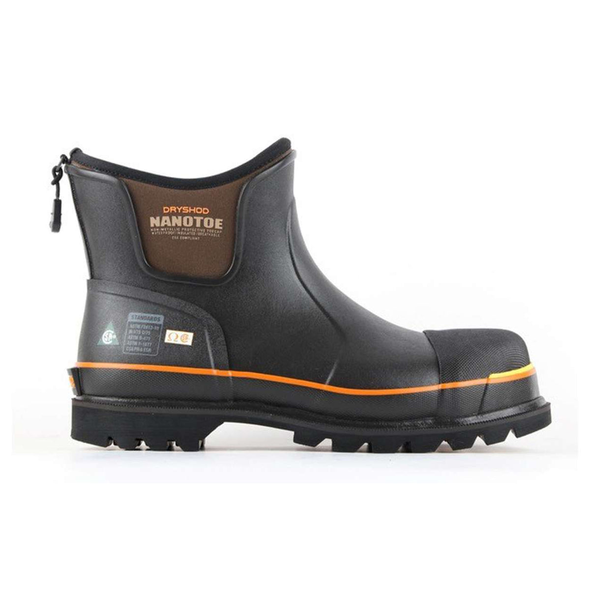 Dryshod Unisex Nanotoe Ankle Boot CSA Brown/Orange