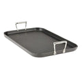 ALL CLAD E6524164 HA1 Hard Anodized Nonstick Cookware Double-Burner Grill 13X20IN