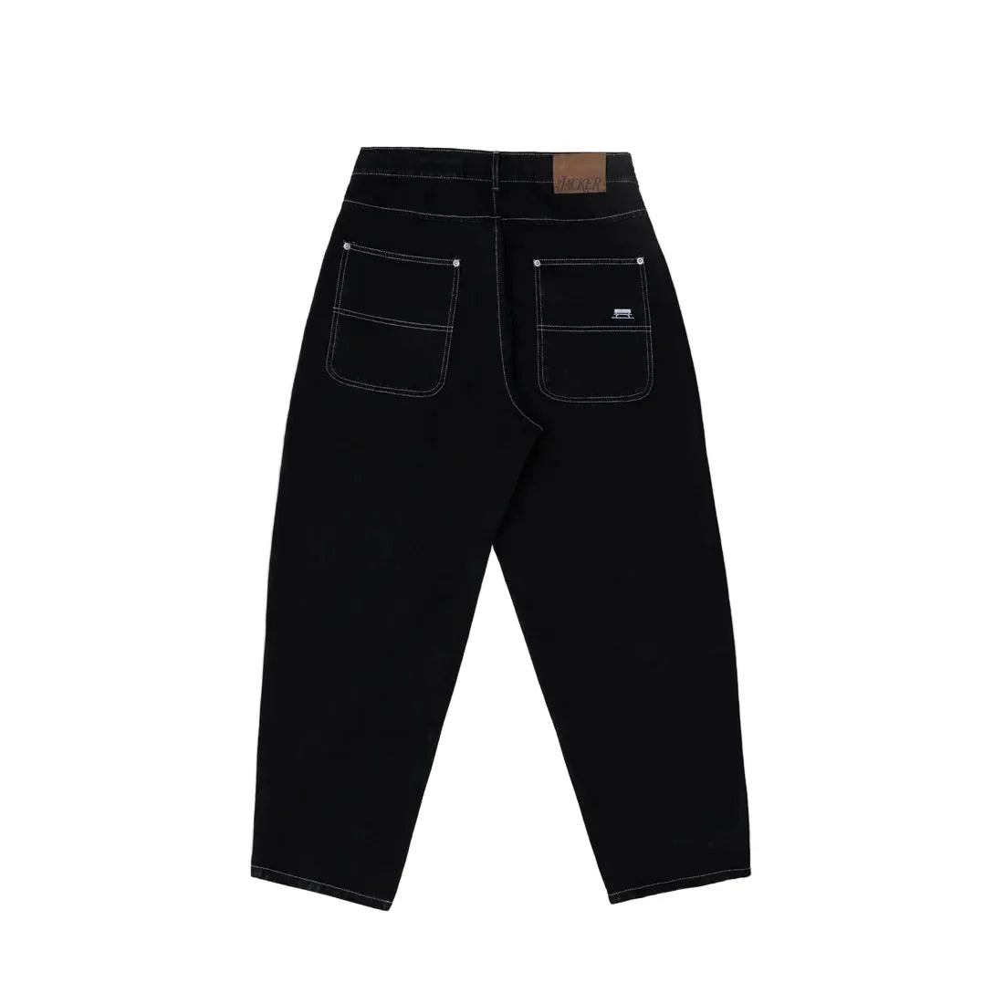 Pantalones holgados de mezclilla Jacker 'Classic' - Negro