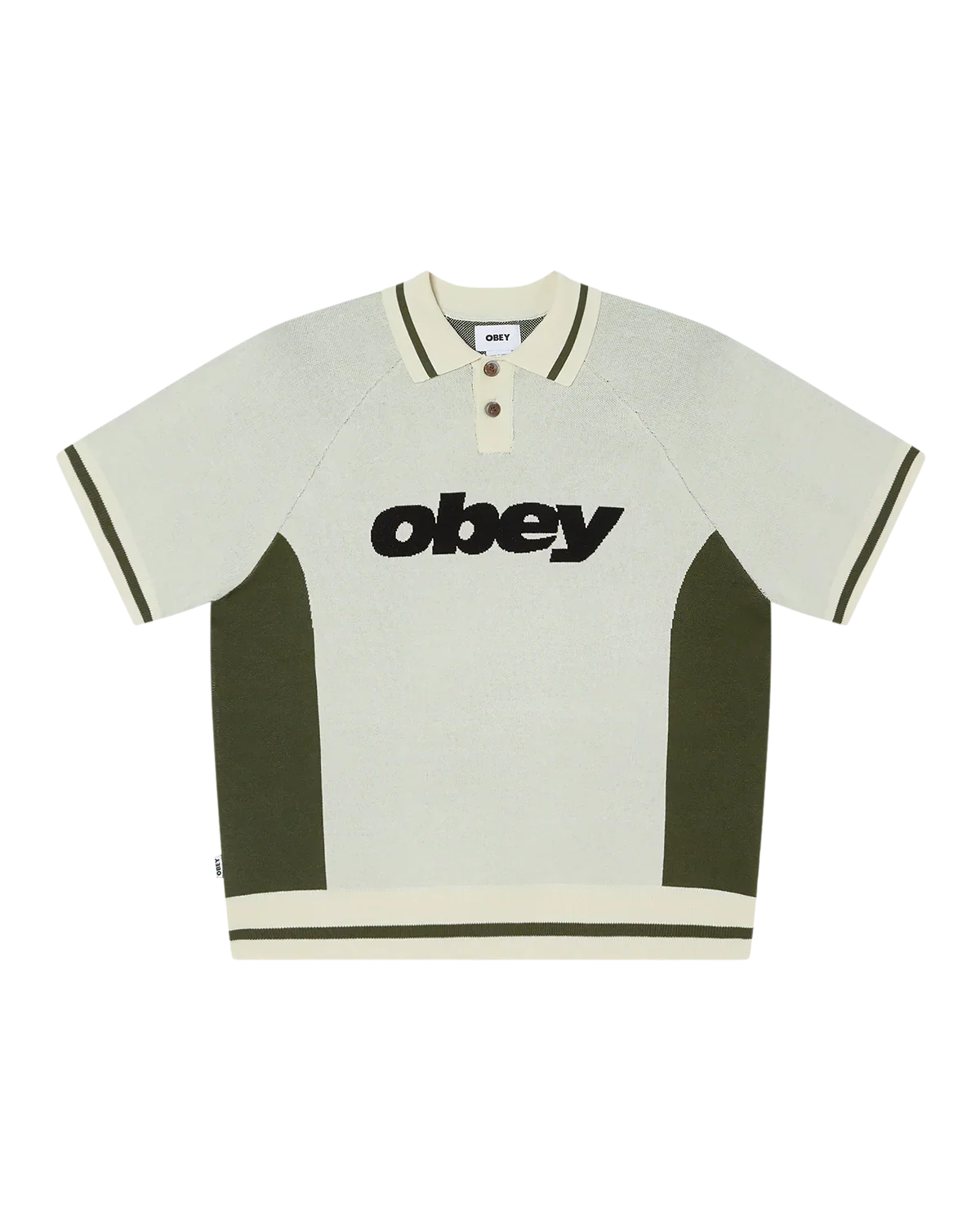 Camiseta polo 'Sport' de Obey - Multicolor sin blanquear