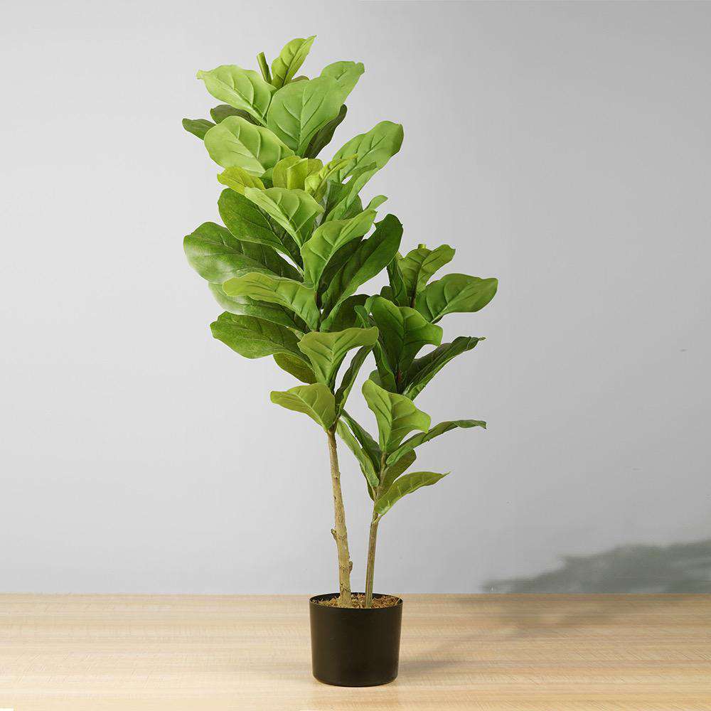 Fafa Artificial Fiddle Leaf Potted Plant (Multiple Sizes)