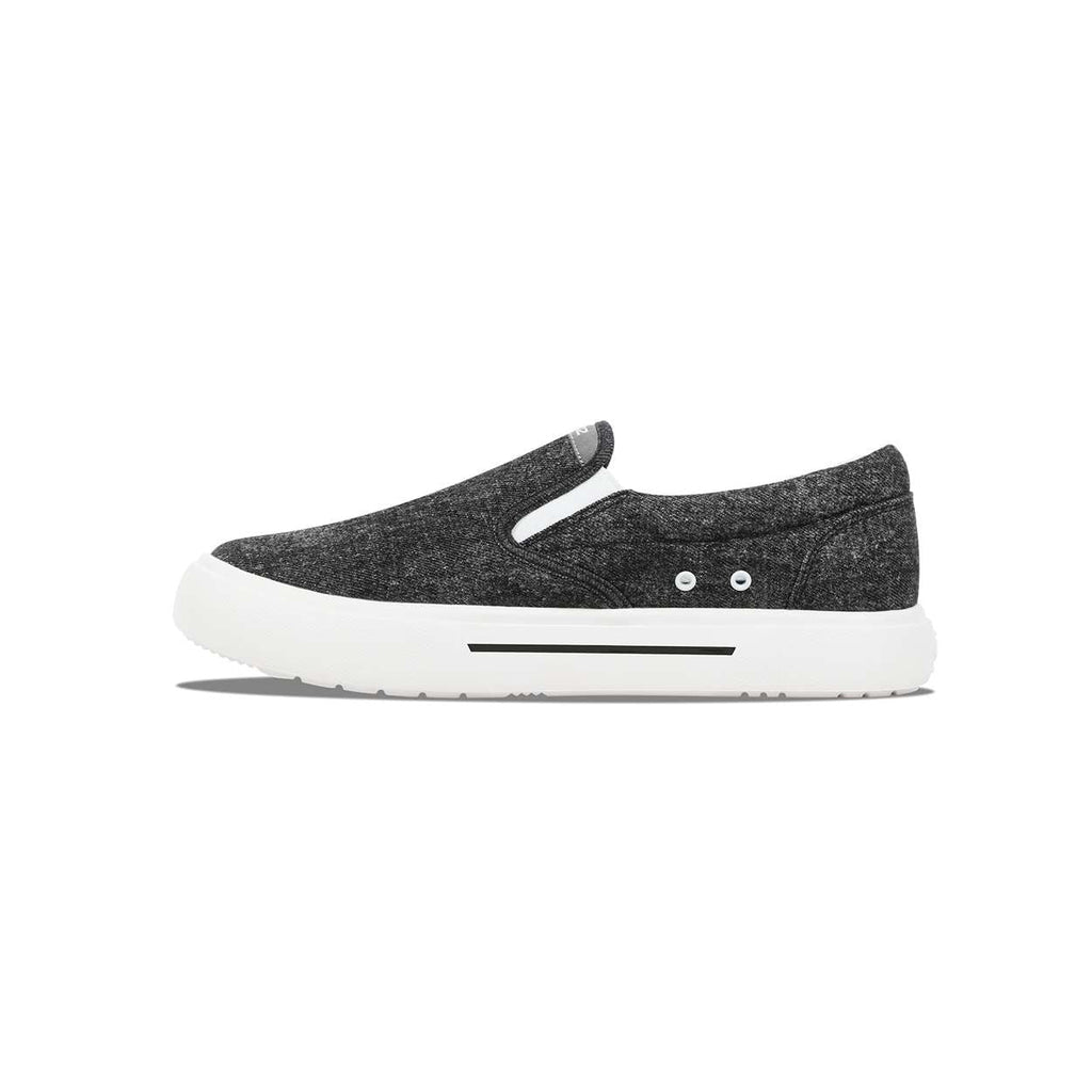Fishooz Men's Sunwashed Slip-On Black/White