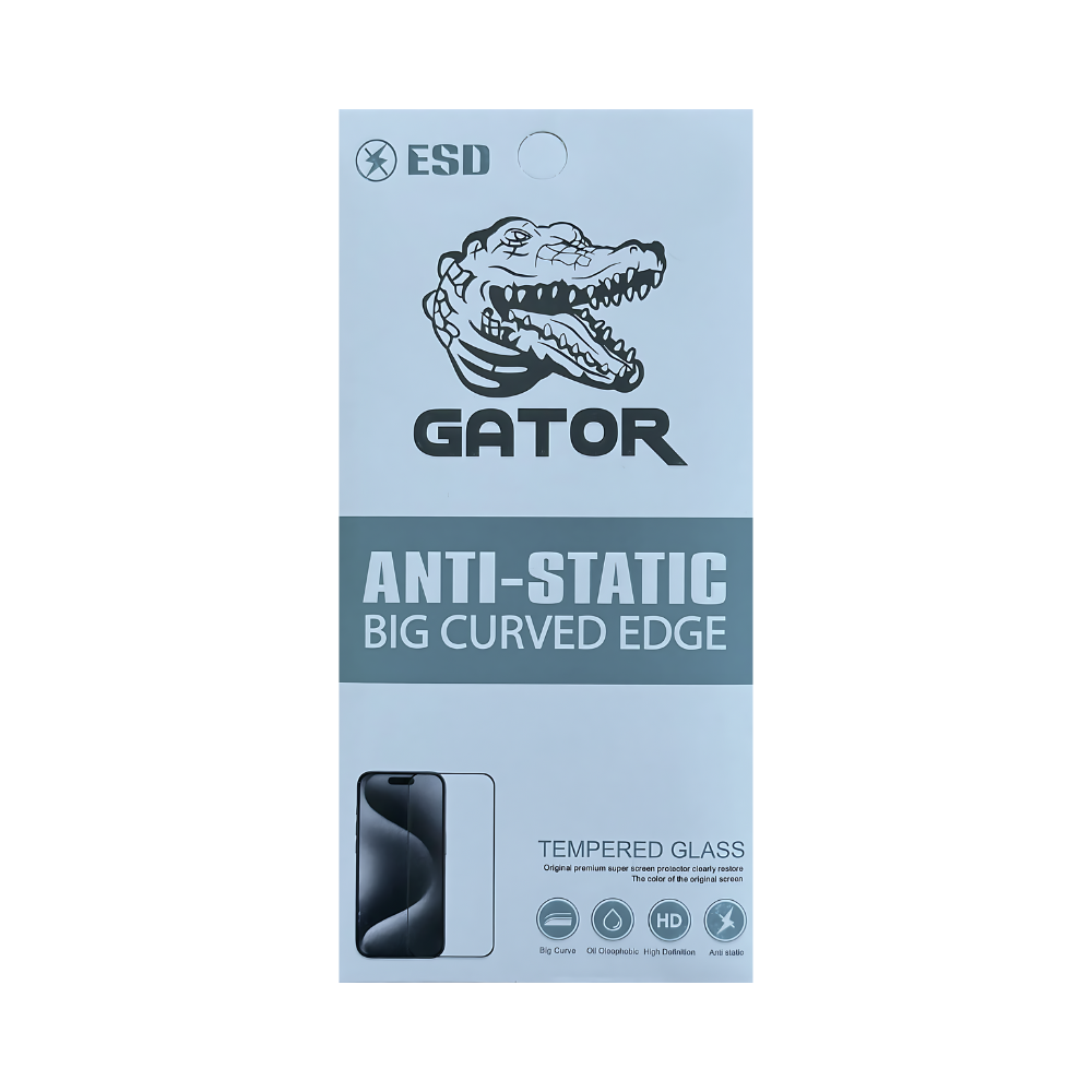 Verre trempé Gator pour Samsung Galaxy s24 Max Anti-static - claire