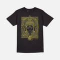 Camiseta Ganesh negra - Oro metálico
