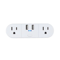 Prise Wi-Fi intelligente Globe avec 2 sorties 2 USB (50155)