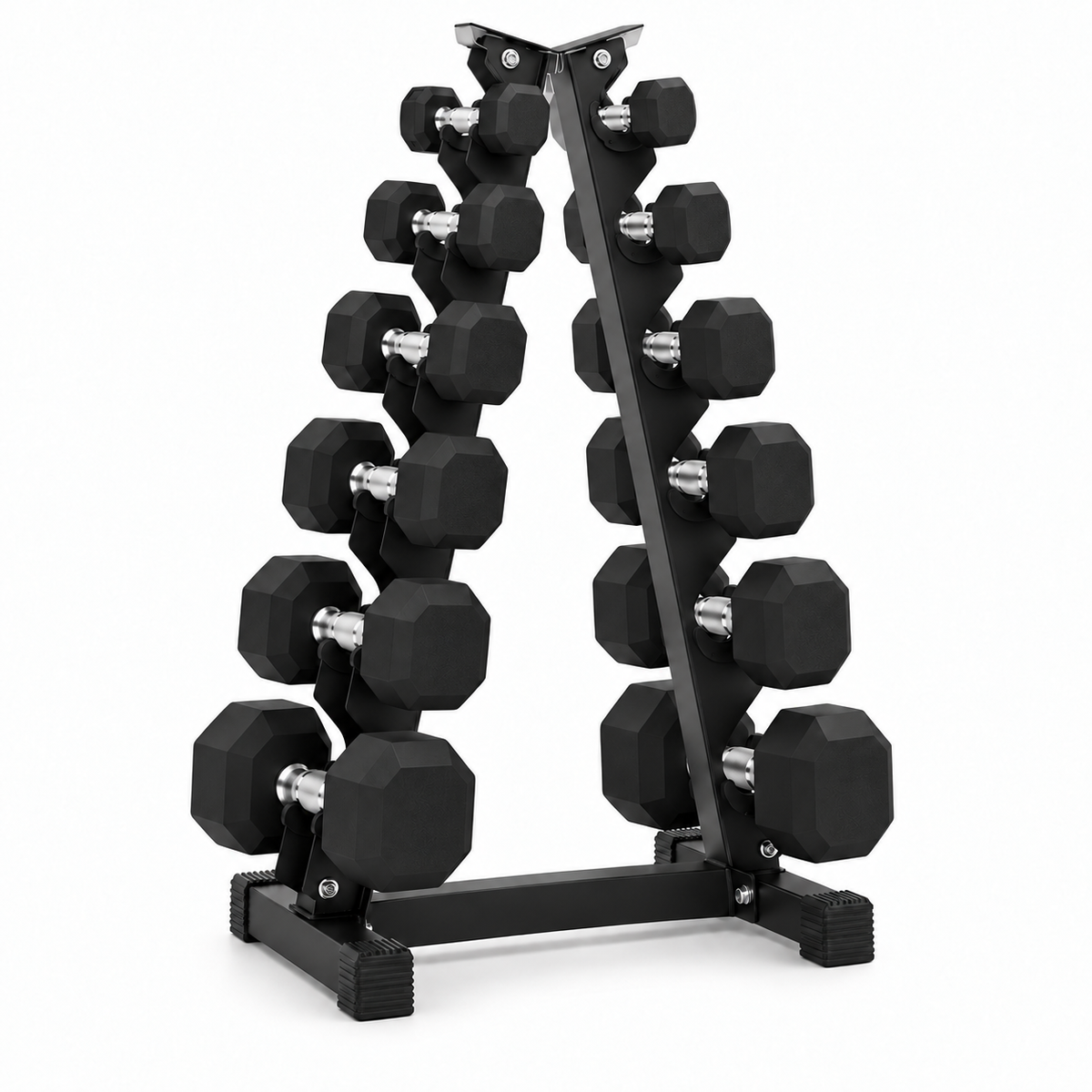 HAJEX Gummi-Hex-Hanteln in Kanada (2,5 bis 150 LB) - Performance-Serie