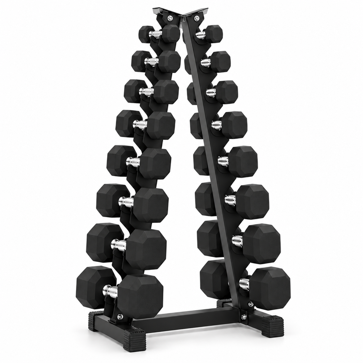HAJEX Gummi-Hex-Hanteln in Kanada (2,5 bis 150 LB) - Performance-Serie