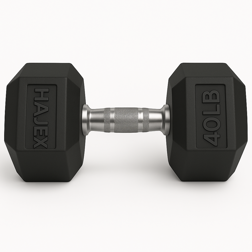 HAJEX Gummi-Hex-Hanteln in Kanada (2,5 bis 150 LB) - Performance-Serie
