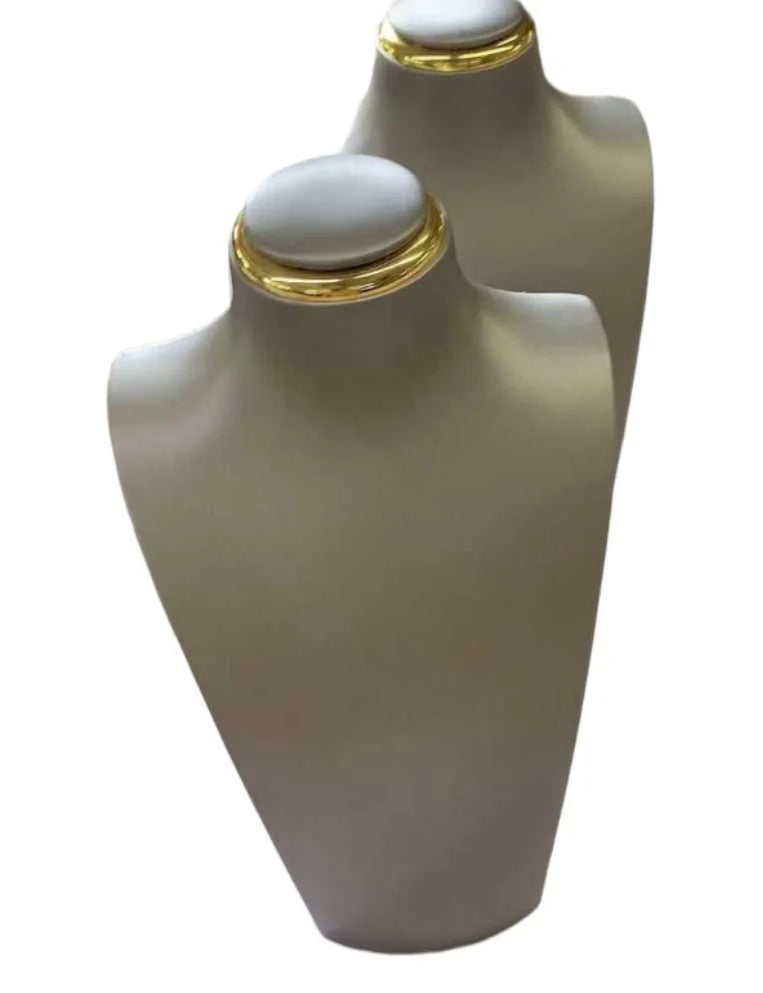 Présentoir à bijoux Mannequin de bijoux Ensemble de présentoirs à bijoux Support de collier en velours Présentoir à bijoux Collier