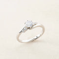 Round-cut Diamond Engagement Ring Makes an Elegant Wedding / Anniversary Gift. It's Perfect for Her Fashionable Ring.