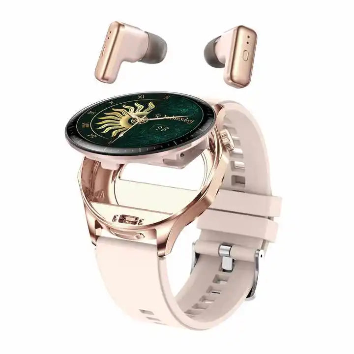 Neue T98-Damenuhr in Gold, smarte Luxusuhr 2026, modisch, 1,32 Zoll, Bluetooth-Anrufe, für Frauen, IP67, intelligente Golduhr