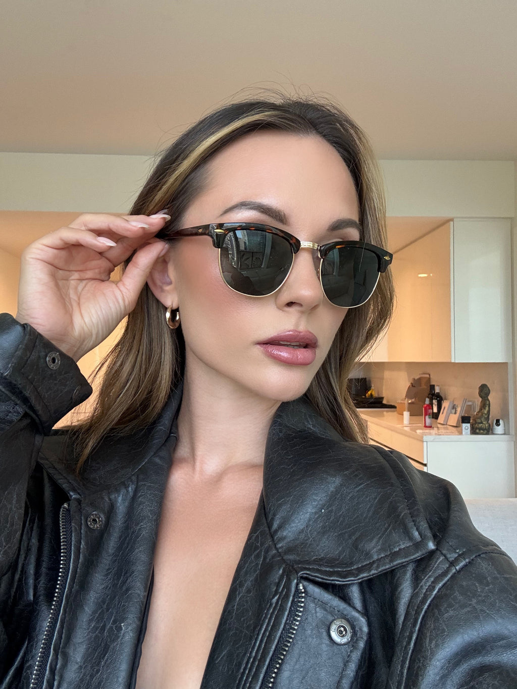 Boléro Ruvell — Browline-Sonnenbrille
